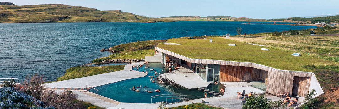 Spa Vök in Iceland.