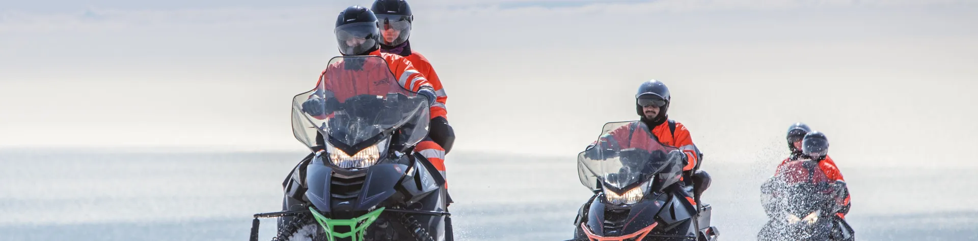 Snowmobiling & Mýrdalsjökull Glacier (3 hours/ No pick-up) (AG002)