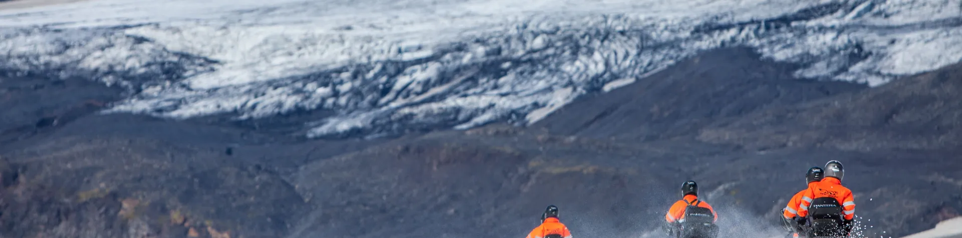 Snowmobiling & Mýrdalsjökull Glacier (3 hours/ No pick-up) (AG002)