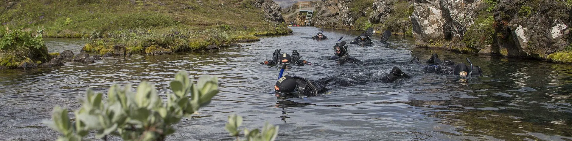 Snorkeling in Silfra pick-up 12.00 AM/5 hrs (G14)