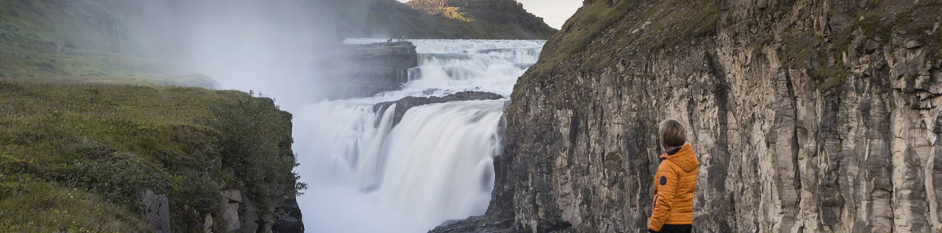 Gullfoss in Iceland.