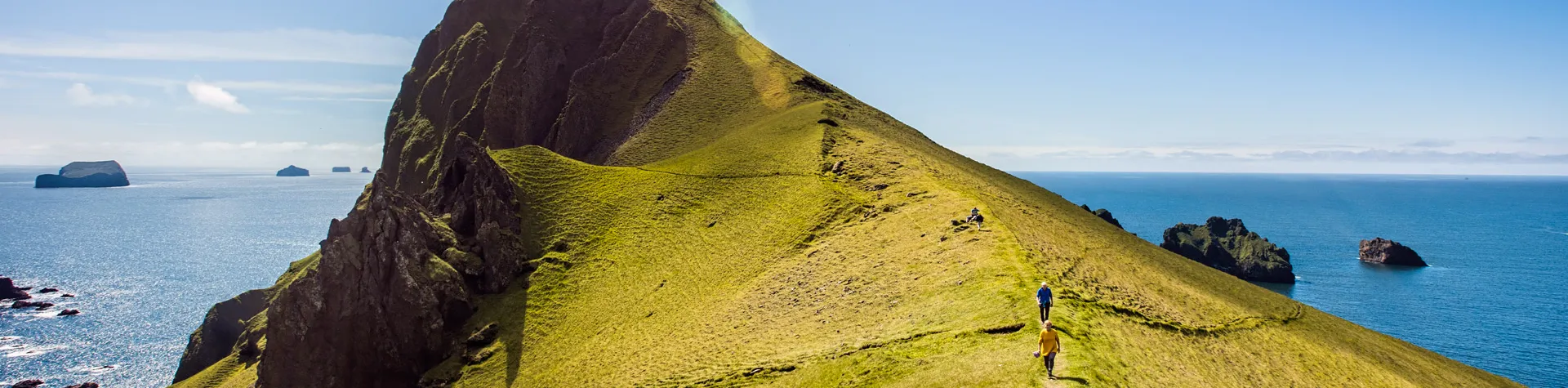 Westman Island in Iceland.