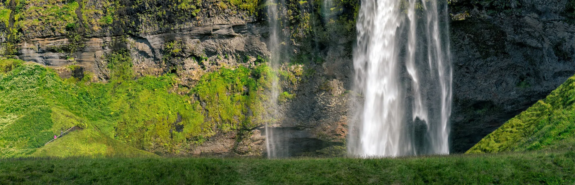 seljalandsfoss, vattenfall, sydkusten, island